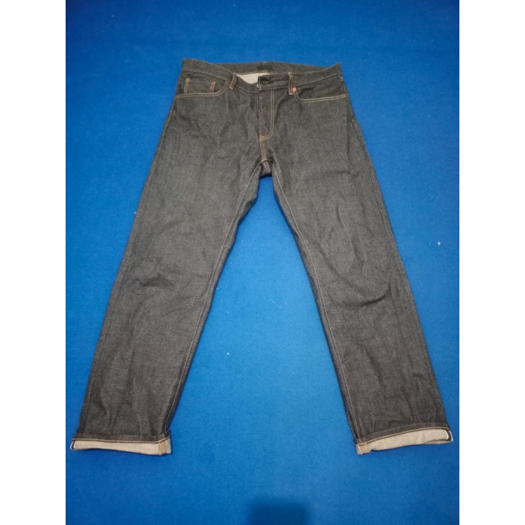 Uniqlo Selvedge Indigo Denim