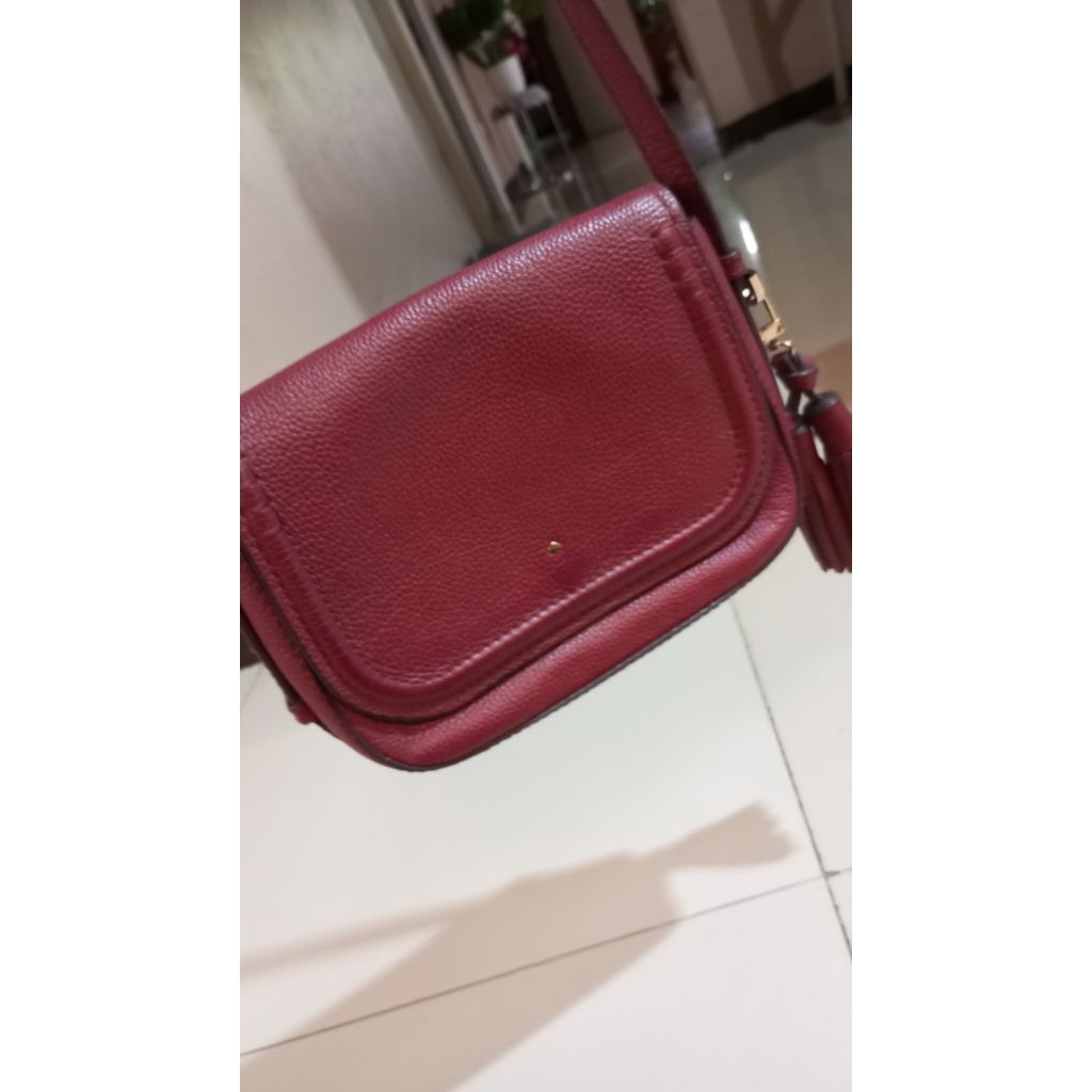 tas leather Kate Spade original