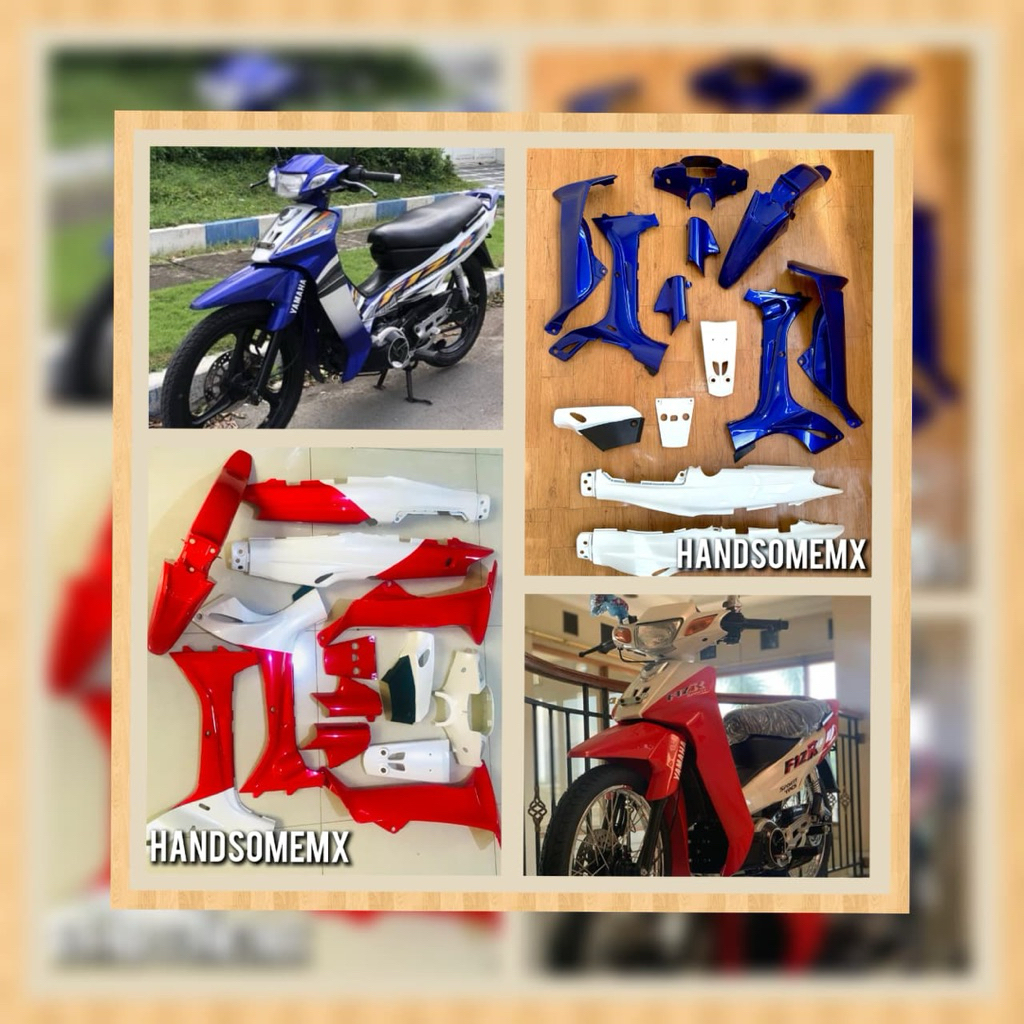 body f1zr biru silver   body set f1zr limited edition cover body yamaha f1zr biru bc3 original cover