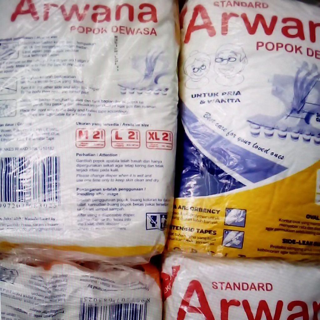 Original Murah Popok Dewasa Arwana XL