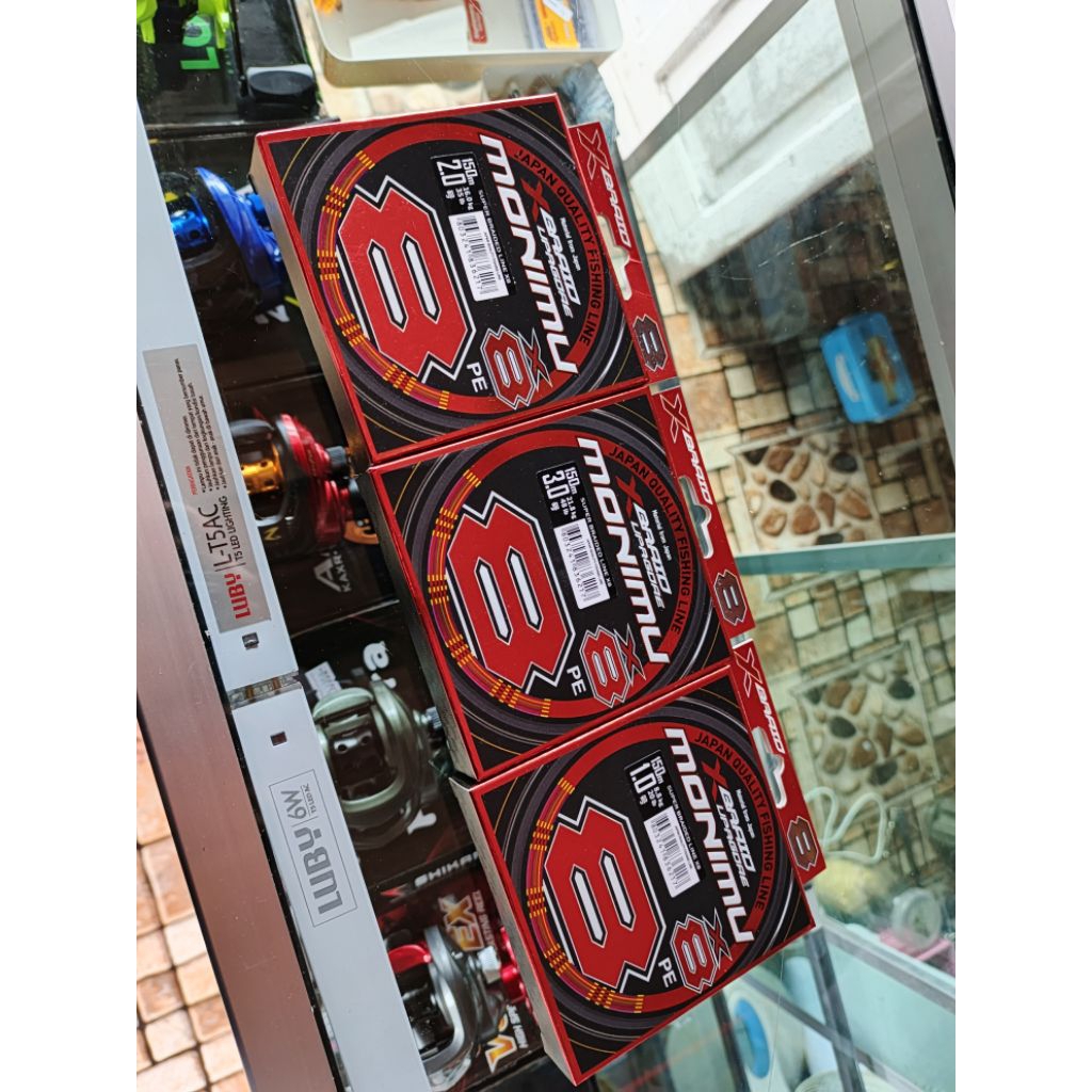 HAIDAR PANCING - Benang PE Monimu ukuran 0.8-4.0