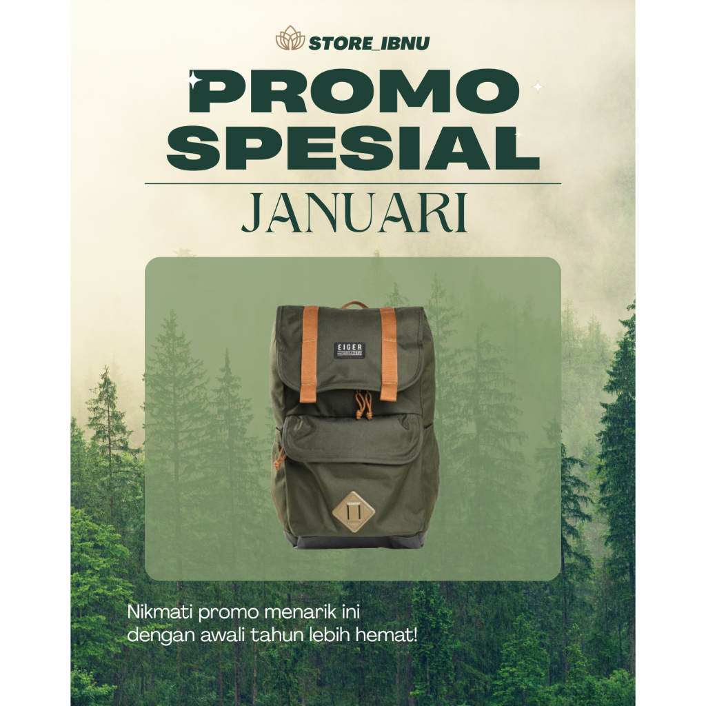 Tas EIGER STARTER DAYPACK 21L