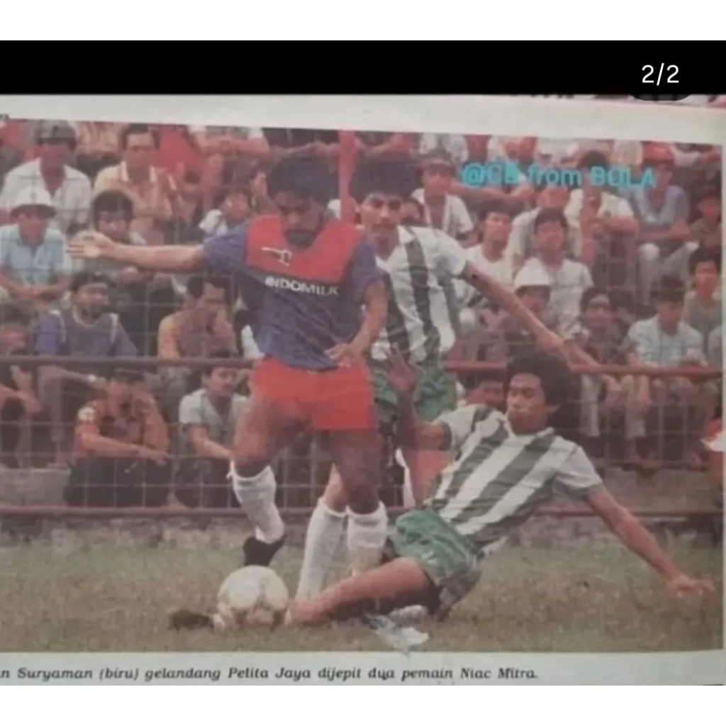 Jersey Retro Pelita Jaya Jakarta 1989