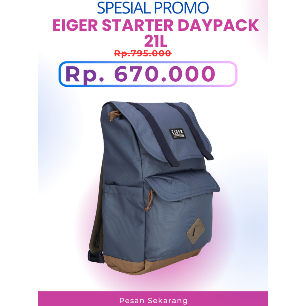 Tas EIGER STARTER DAYPACK 21L