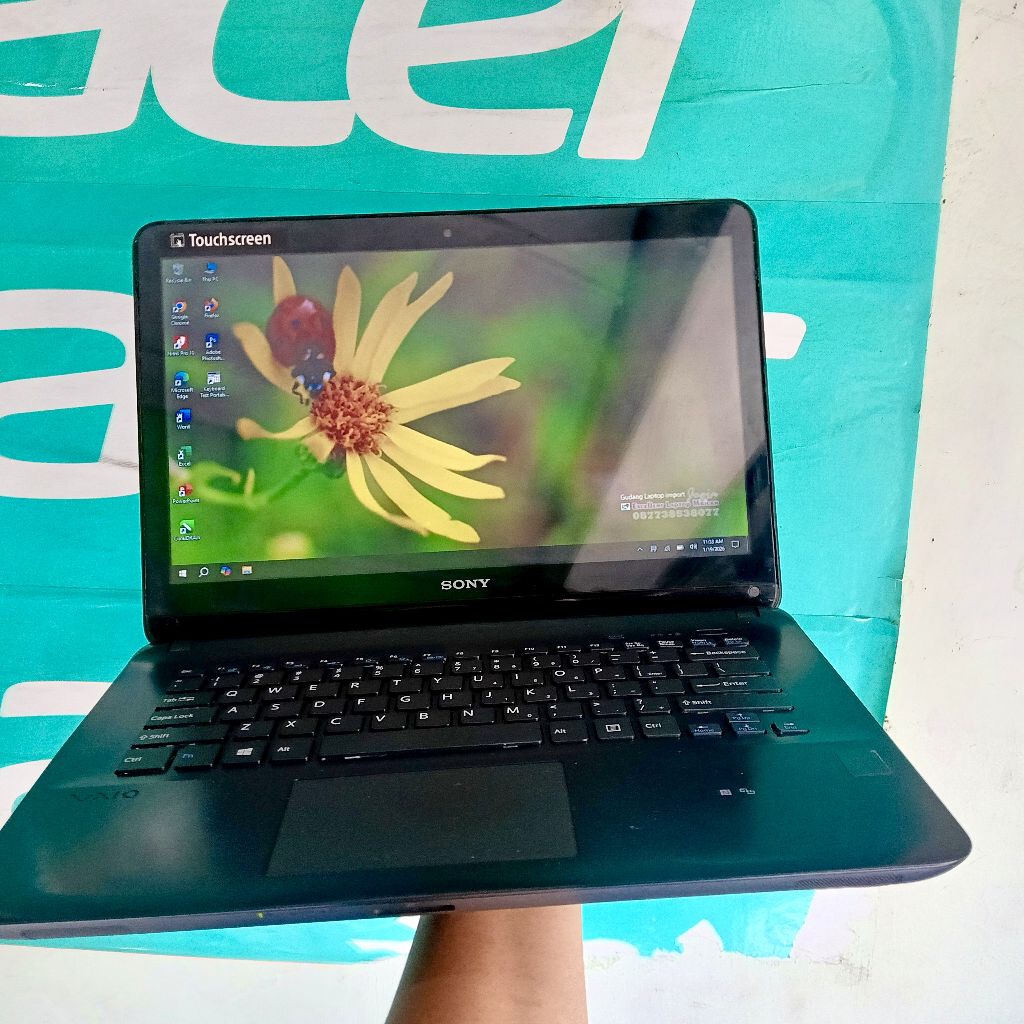 vaio core gen 4 core i5 nvidia ram 8giga