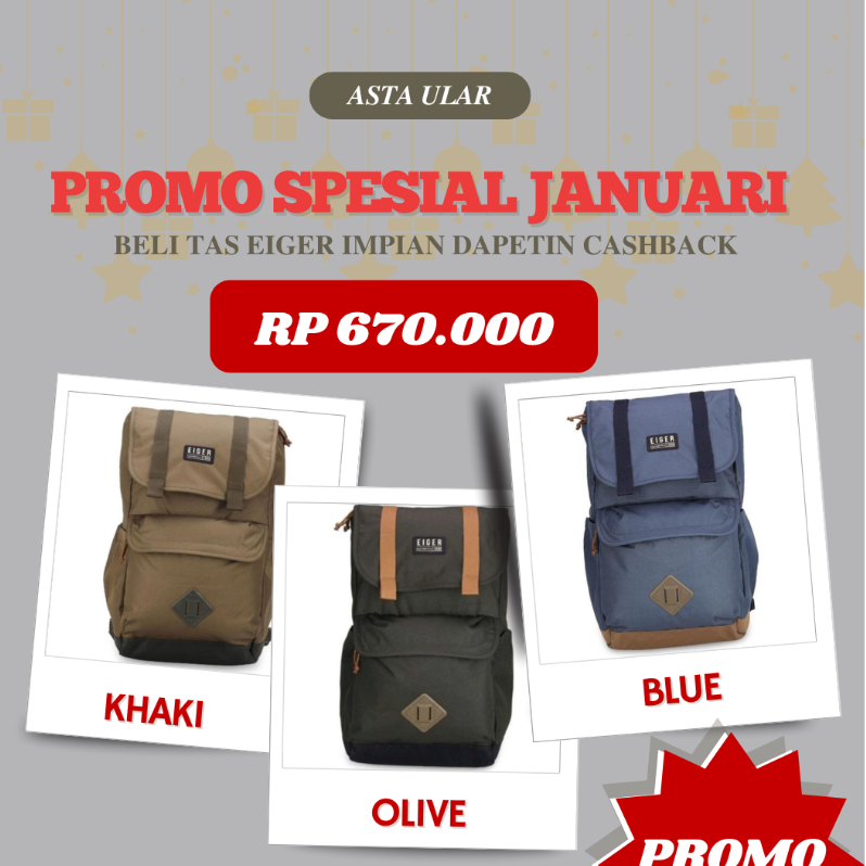 Tas EIGER STARTER DAYPACK 21L