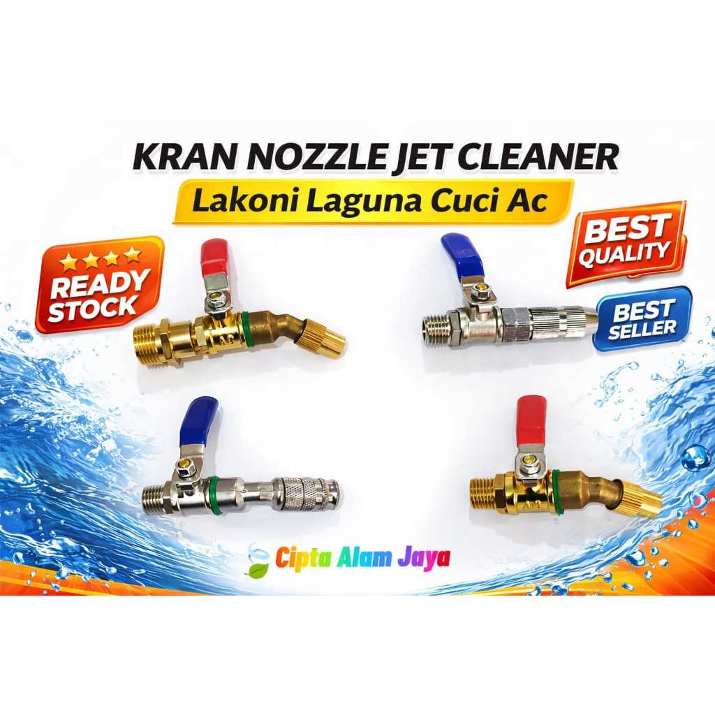 Kran Nozzle Jet Cleaner Lakoni Laguna Cuci AC