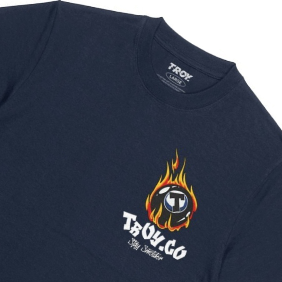 Troy Company T-shirt Blue Navy Better Things are Coming - Kaos Lengan Pendek Kaos Biru Navy MTD 2419