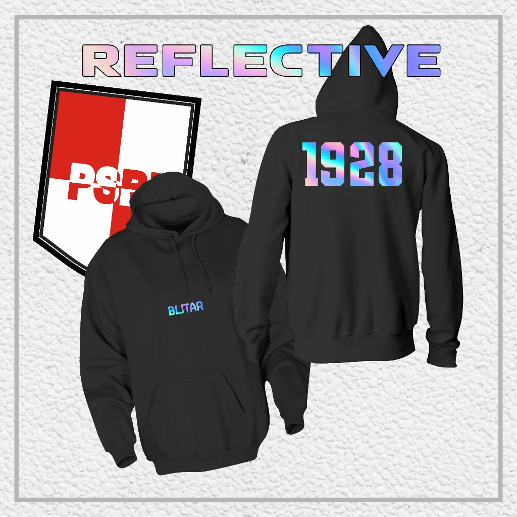 Hoodie Jaket PSBI Blitar "Blitar Reflektif" // Jaket Supporter / Hooligans
