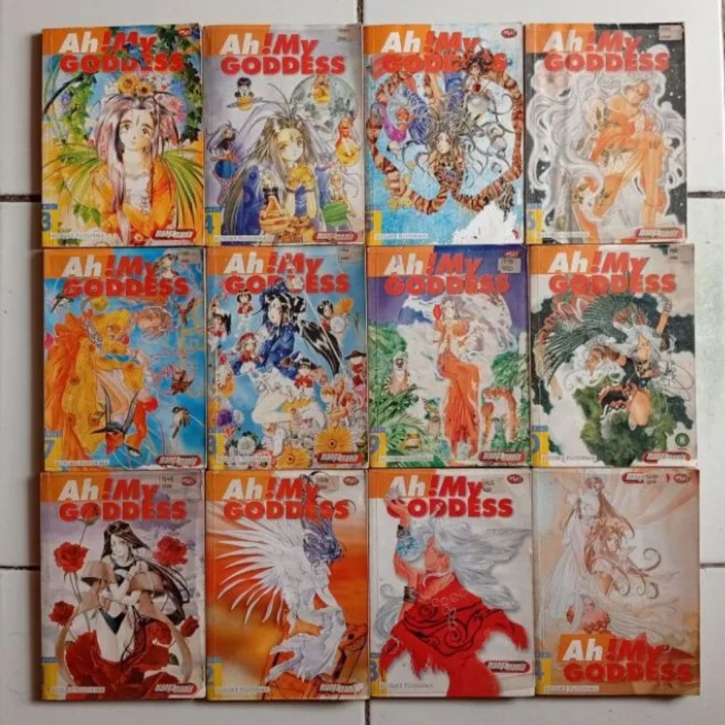 Komik M&C AH MY GODDESS Original Bekas