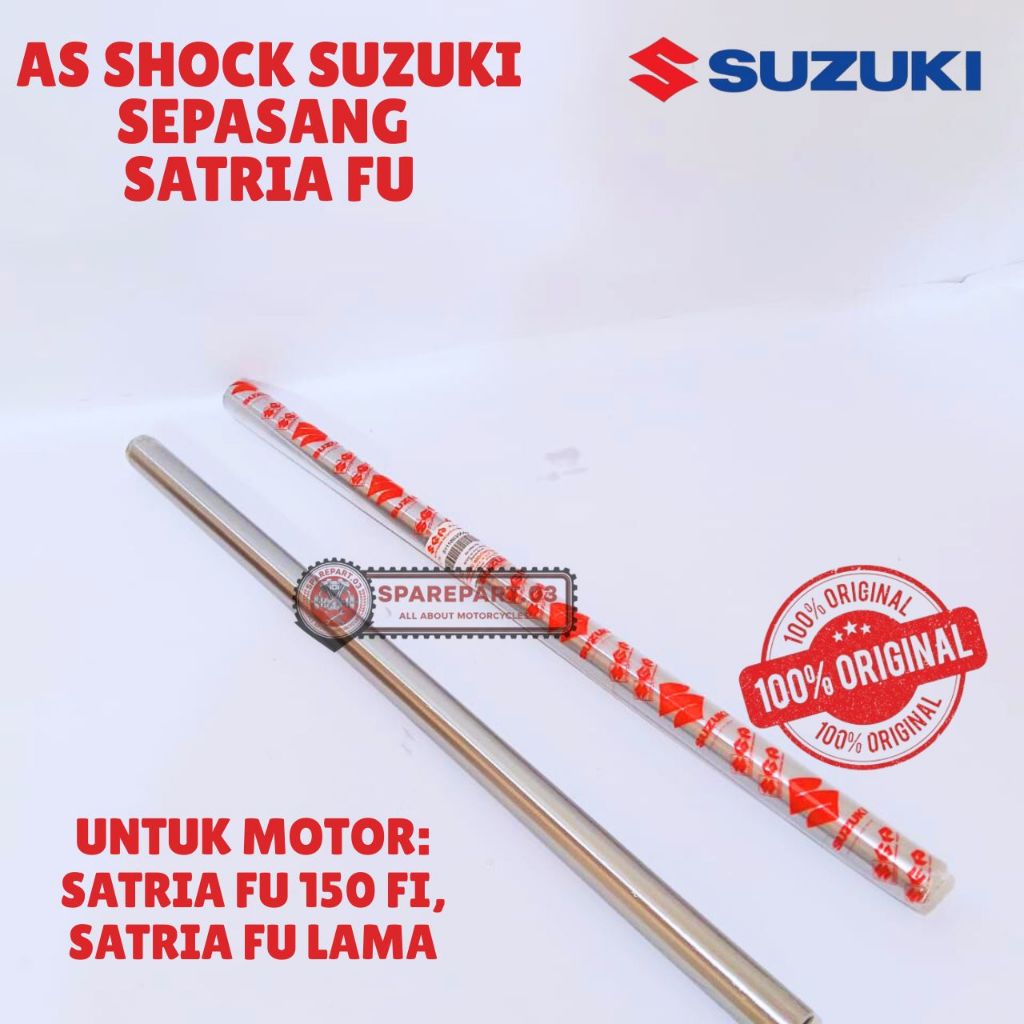 AS SHOCK ORIGINAL SUZUKI SATRIA FU [SEPASANG], AS SHOCK SATRIA FU 150 FI, AS SHOCK SATRIA FU LAMA