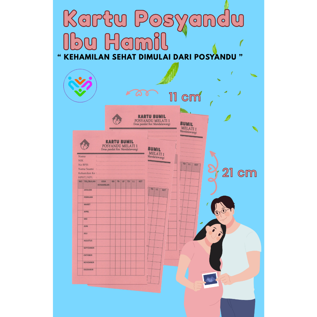 KARTU POSYANDU IBU HAMIL