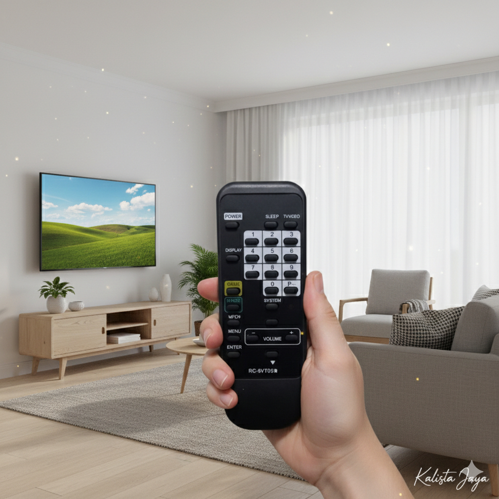 REMOTE REMOT TV AIWA TABUNG HITAM