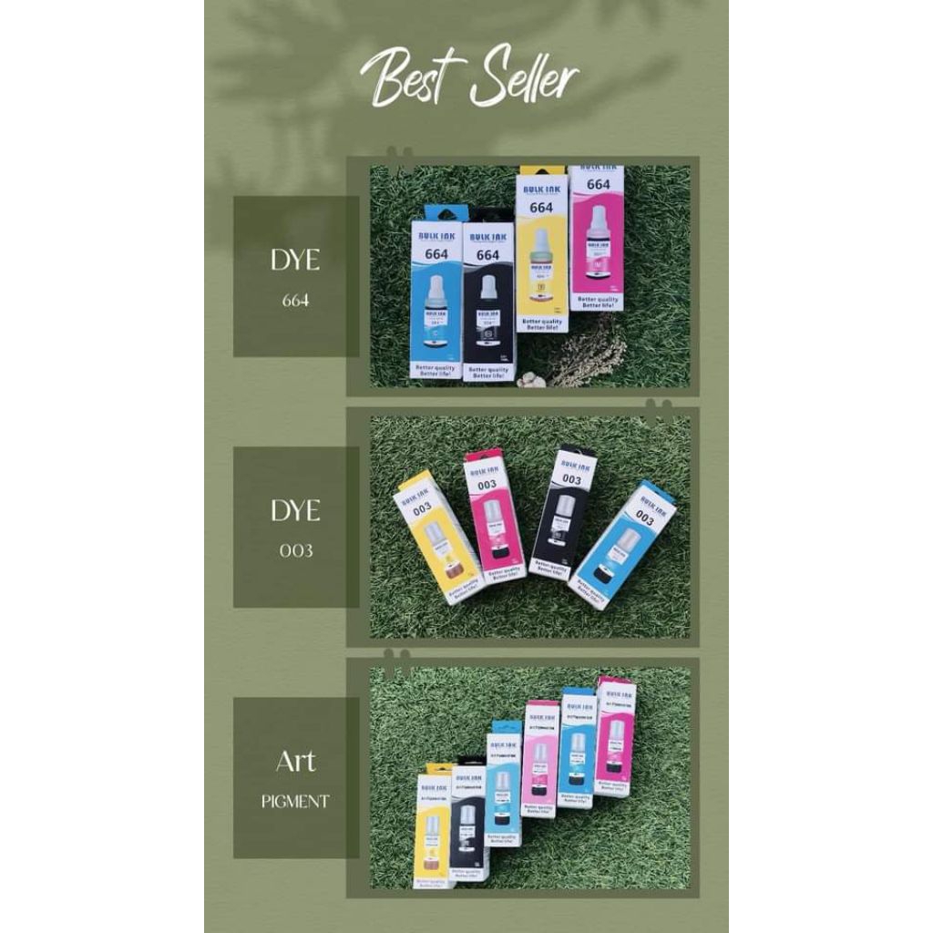Tinta bulk ink 003 Original