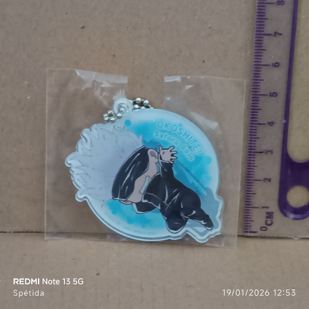 Satoru Gojo "Okite Defuo Jujutsu Kaisen Acrylic Keychain"