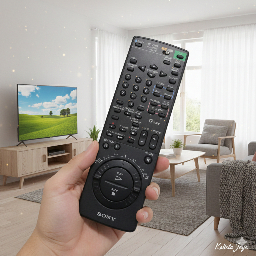 REMOTE REMOT DVD VHS VTR TV SONY RMT-V165 ORIGINAL
