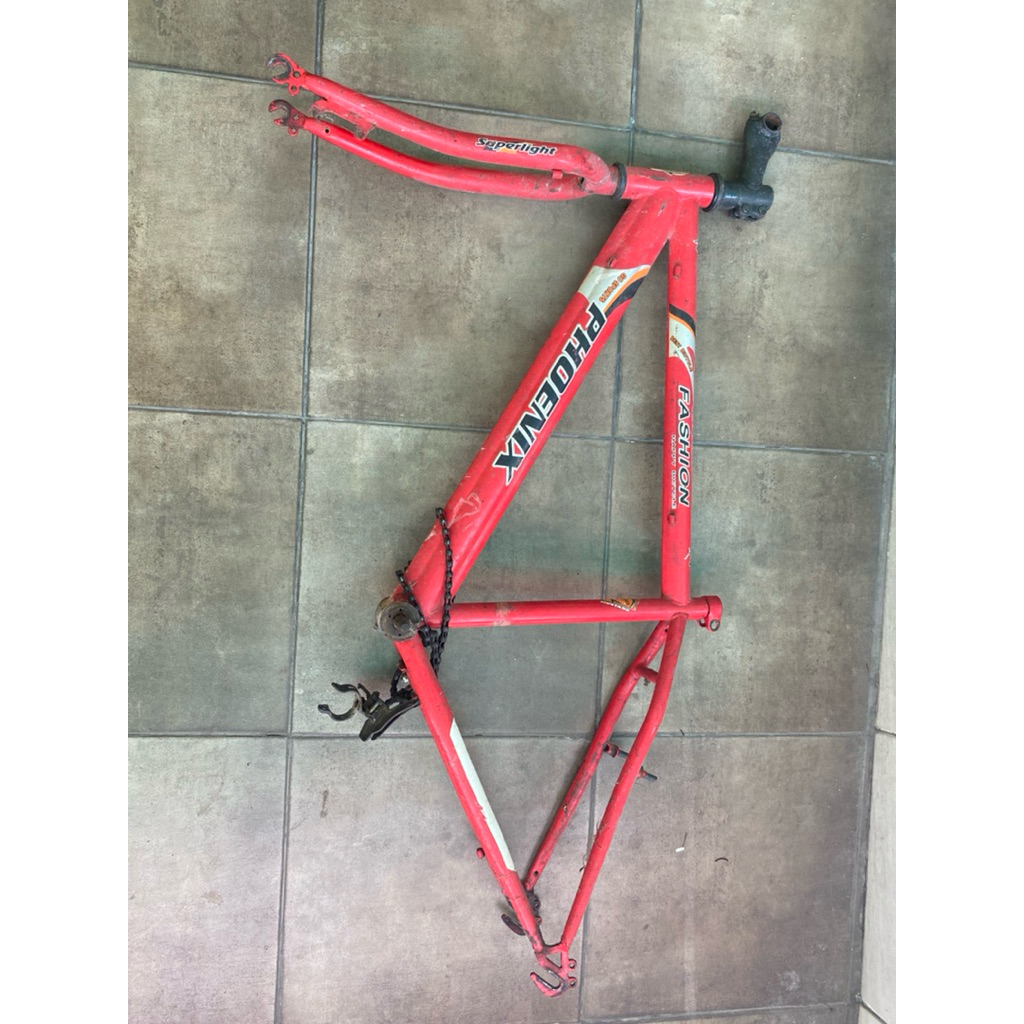 FRAME FORK SEPEDA PHOENIX COMMUTER BIKE