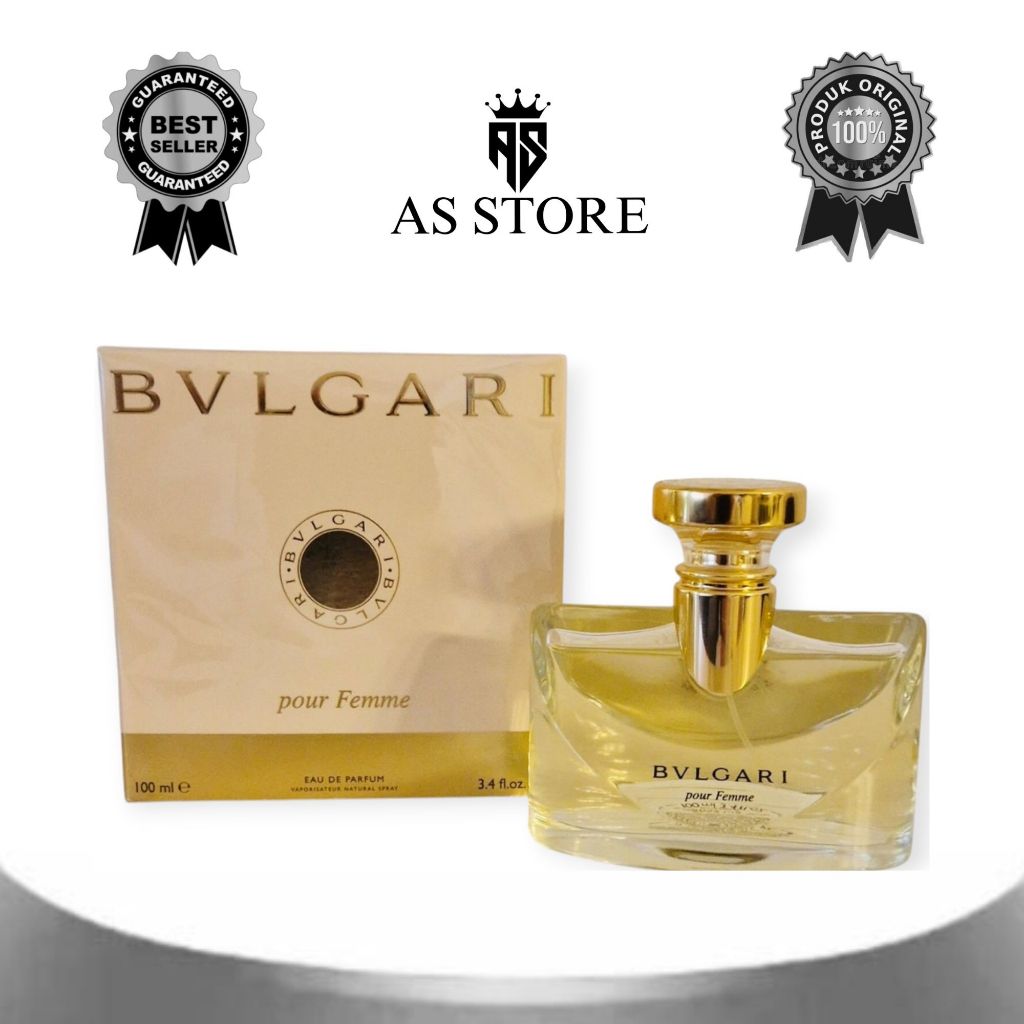 Parfum Wanita Bvlgari Pour Femme 100ML EDP Original Eropa