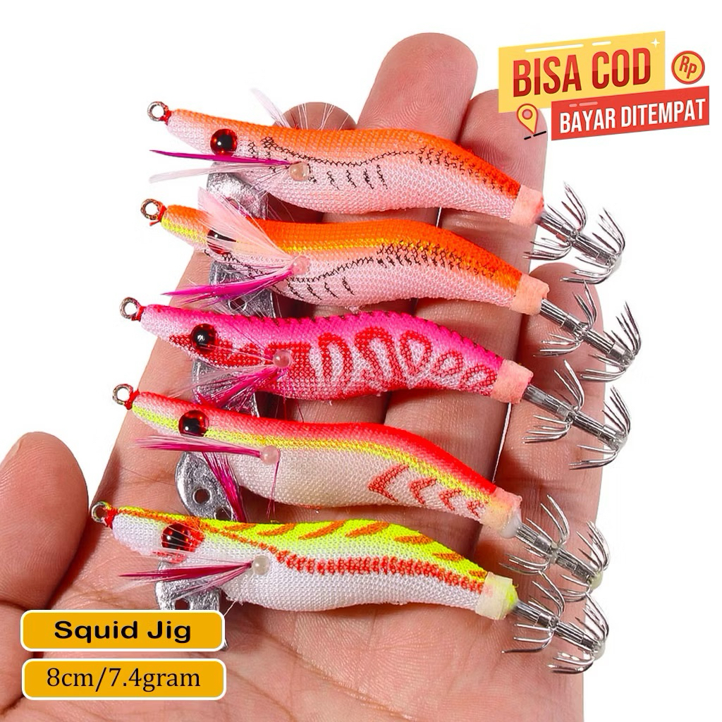 EGI UMPAN CUMI KILLER UKURAN 2.0 GLOW IN THE DARK BERKUALITAS DAN MURAH