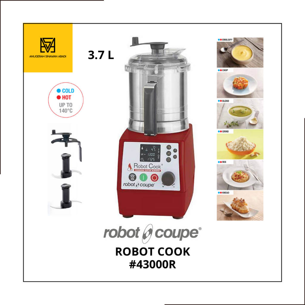 ROBOT COUPE ROBOT COOK 3.7L #43000R