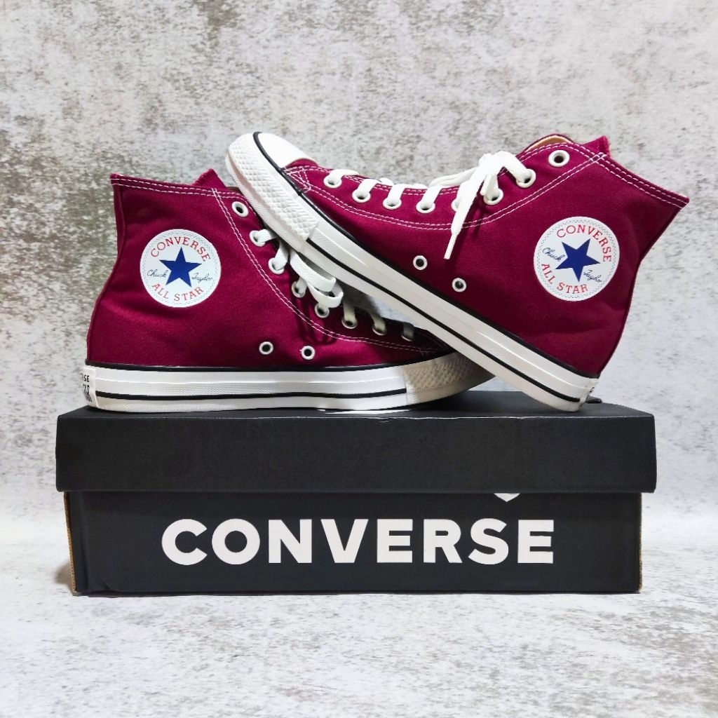 CONVERSE ALL STAR HI MAROON