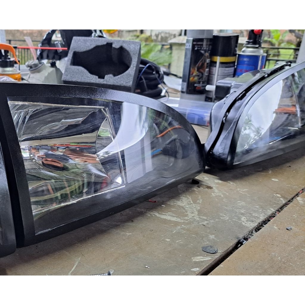 Head lamp espass Mika bening Custom 3 mm