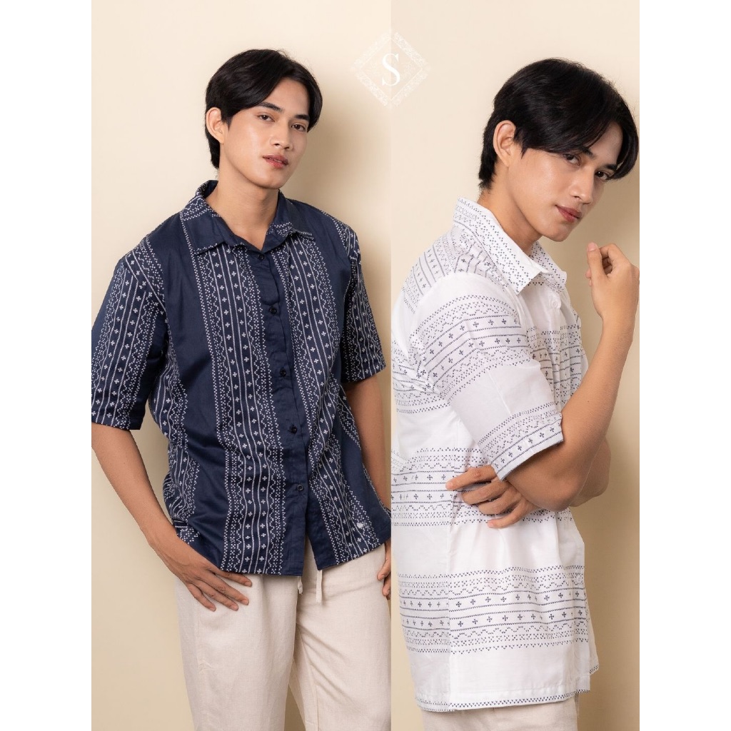 Semesta by Tampan - Kemeja Bohemian Pria | Cassablanca Series