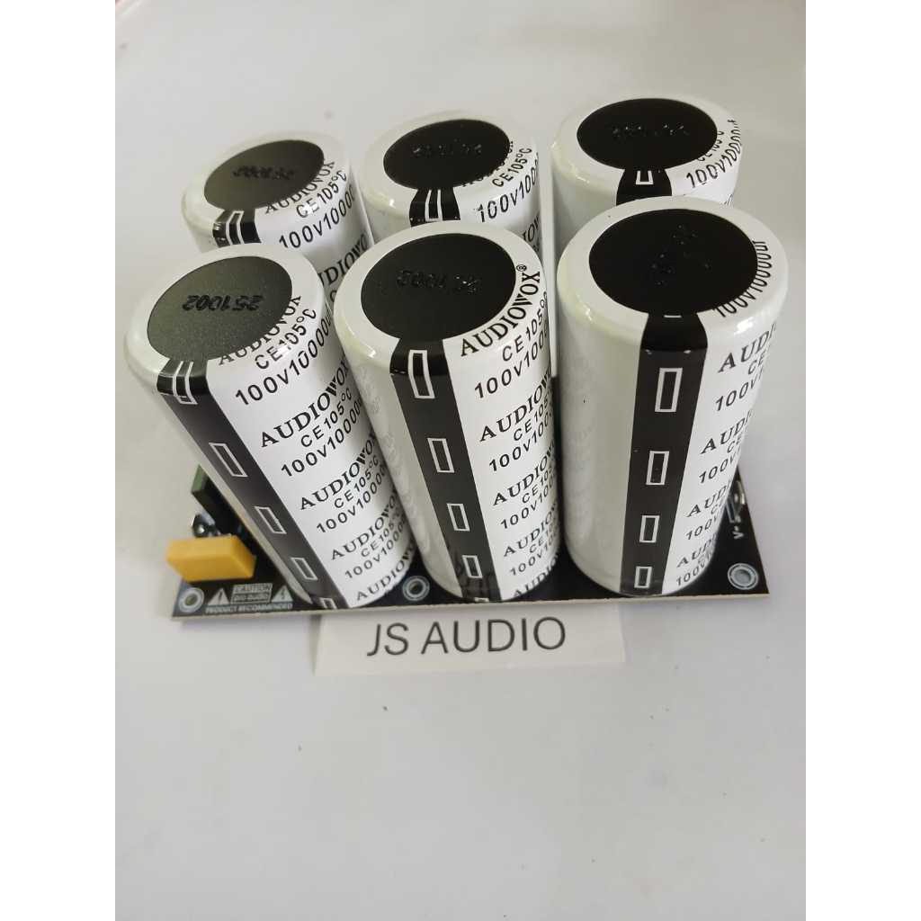 kit psu isi 6 elco audiovox 10000uf 100v  psu power ampli class ab