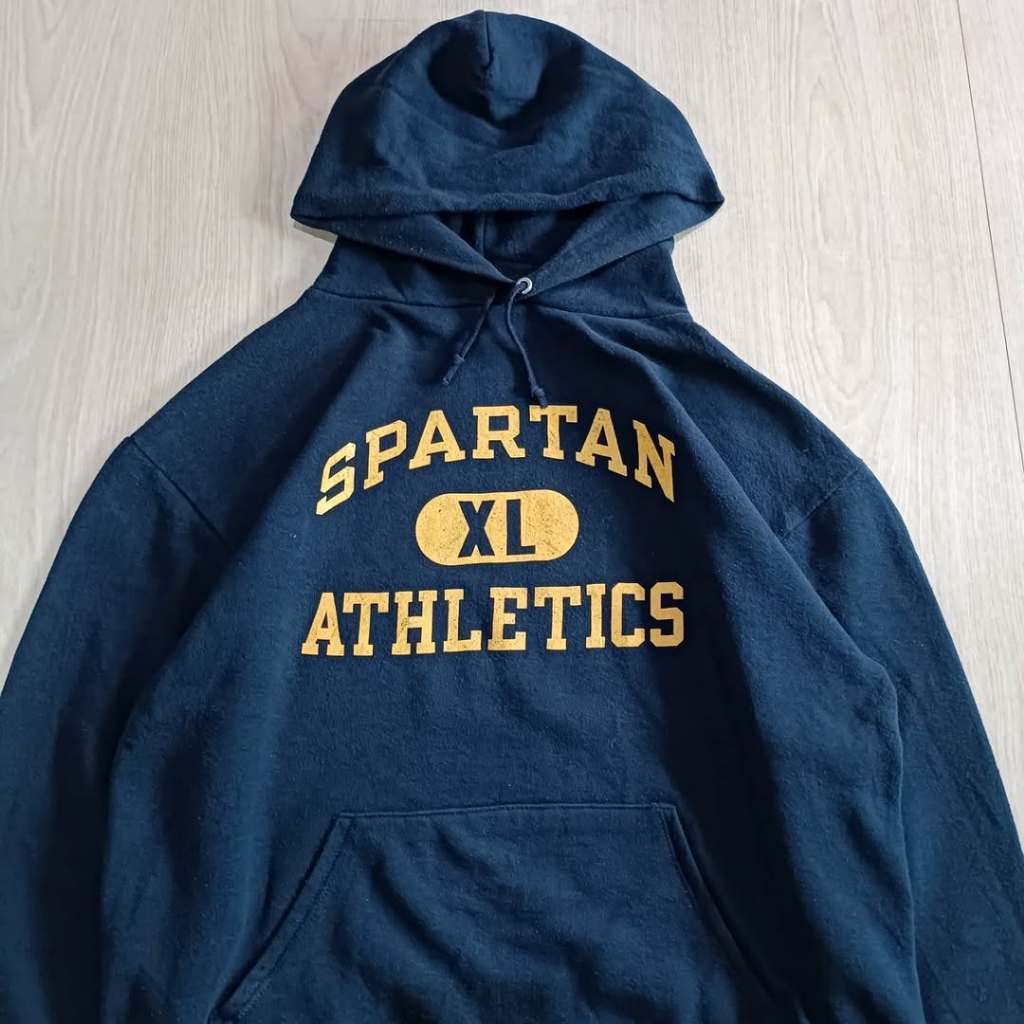 VTG JERZEES SPARTAN ATHLETICS HOODIE ORIGINAL
