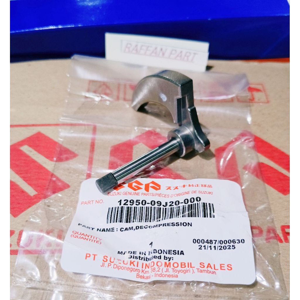 pelatuk klep dekompresi suzuki nex shogun 125 smash