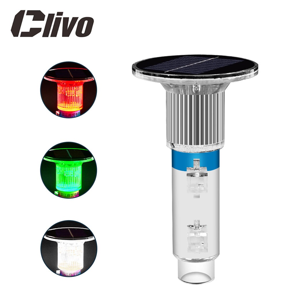 Clivo - Lampu Torpedo Tenaga Surya Lampu Penanda Jaring Tenaga Surya Lampu peringatan perahu nelayan