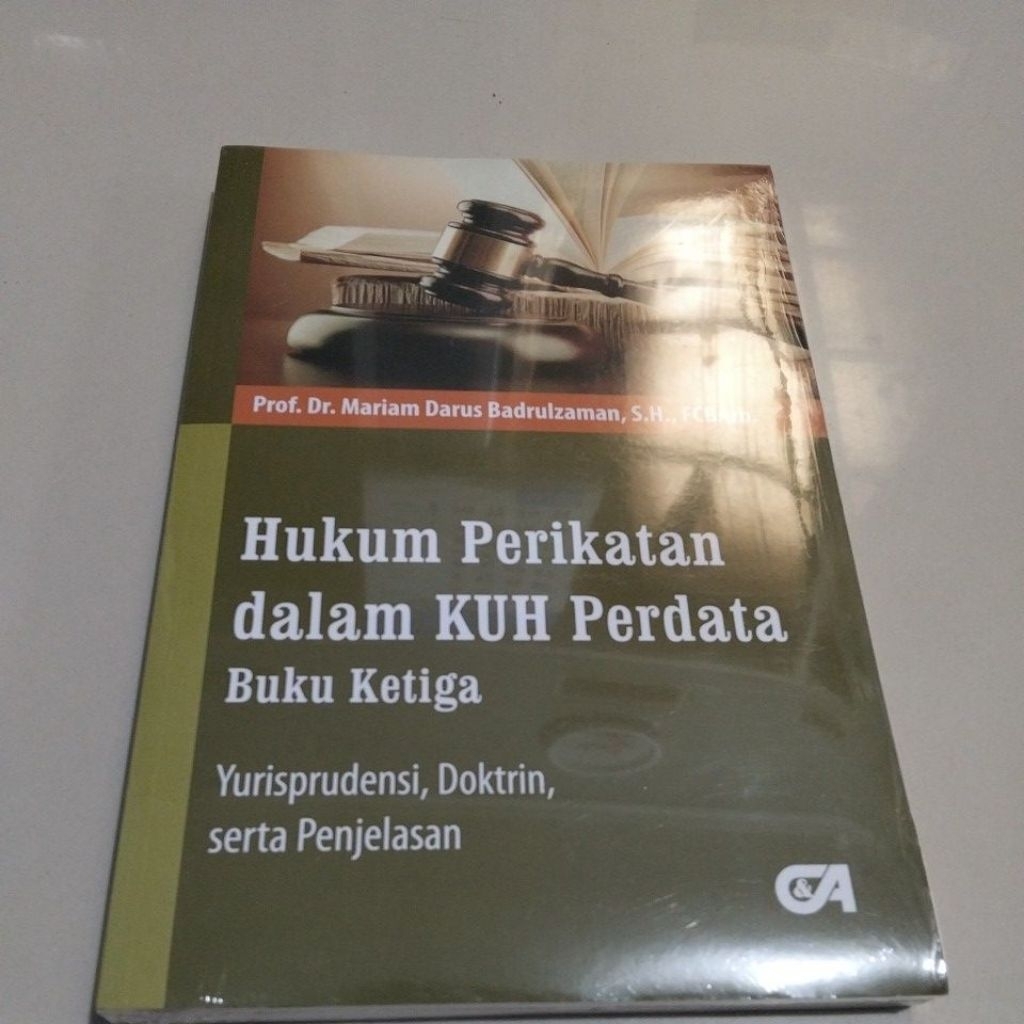 buku Citra Aditya Hukum Perikatan dalam KUH Perdata : Buku Ketiga / Yurisprudensi,Doktrin,serta Penj
