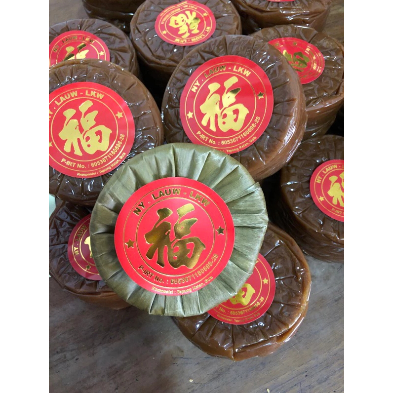 Kue Cina Kue Keranjang 500gr Ny. lauw Halal Kue China Fresh Kue Keranjang Kue Cina NY Lauw Makanan I