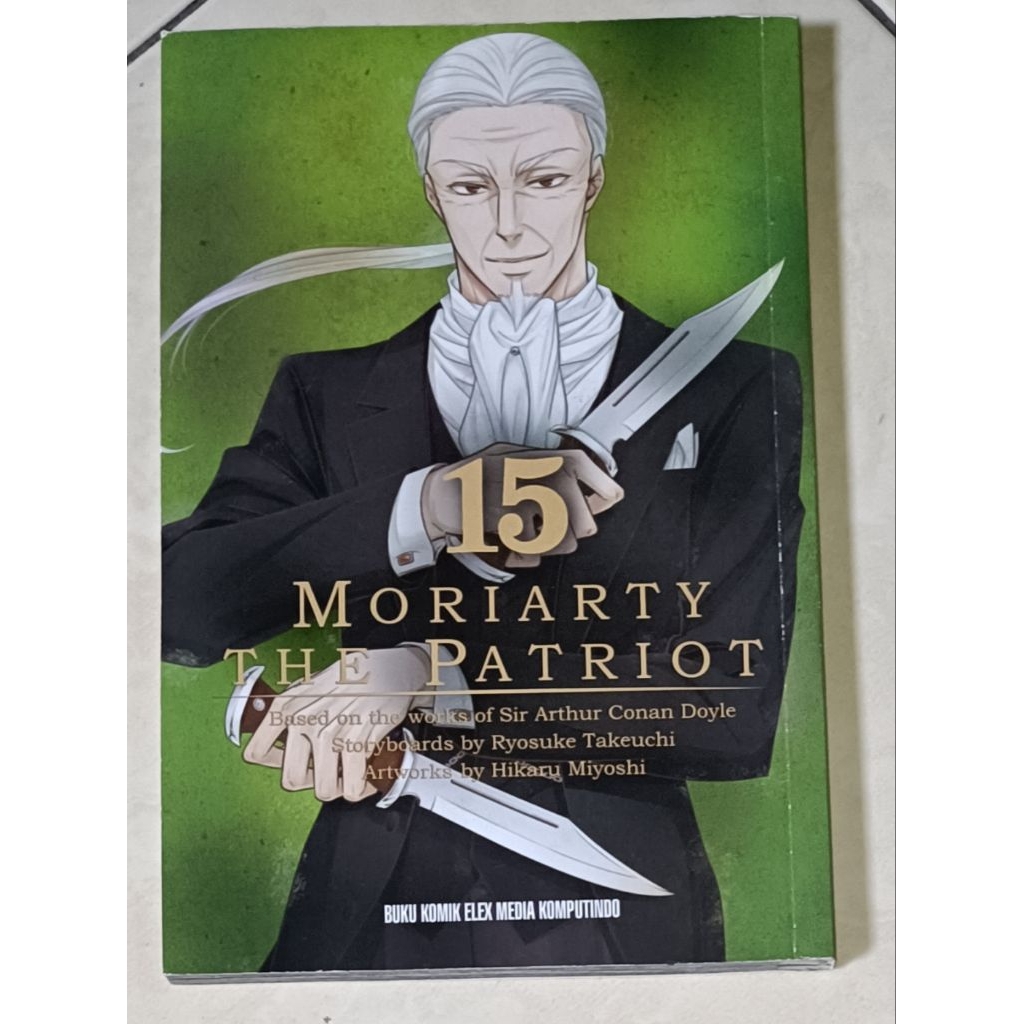komik Moriarty the patriot vol 15 original