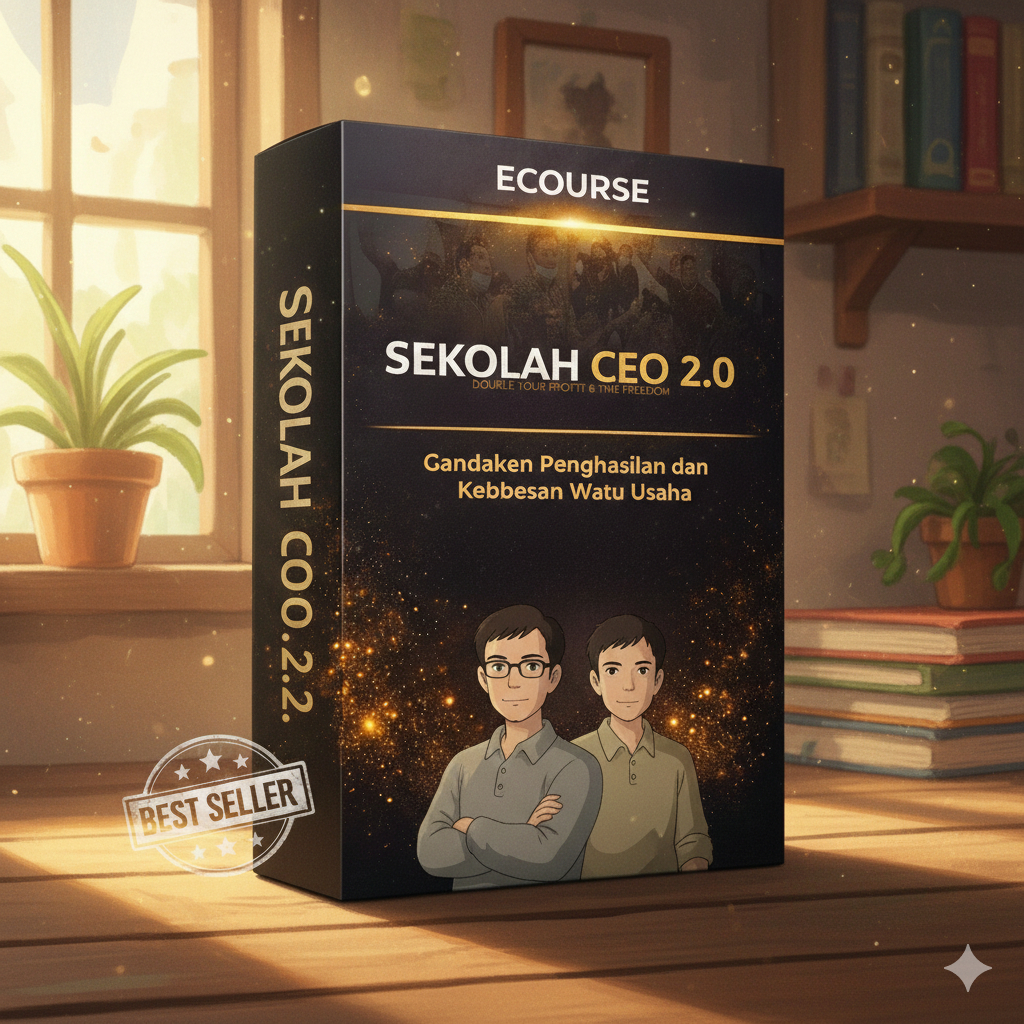 SEKOLAH CEO 2.0 Gandakan Penghasilan dan Kebebasan Waktu Usaha