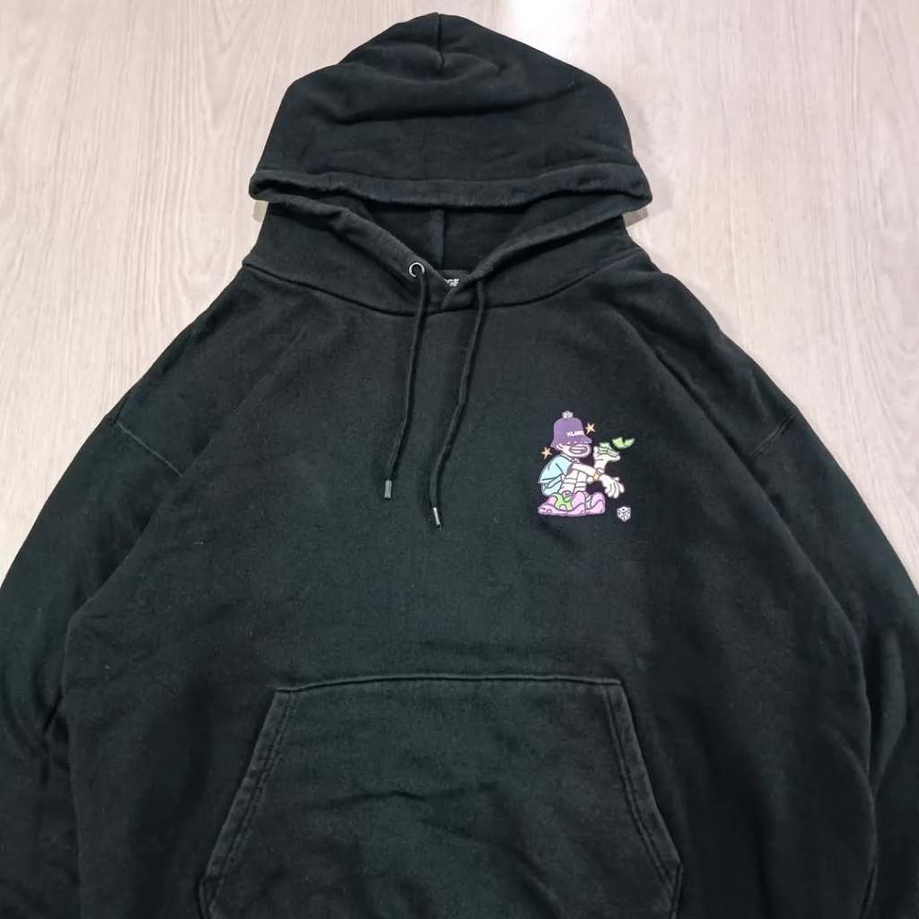 XLARGE  HOODIE BLACK ORIGINAL