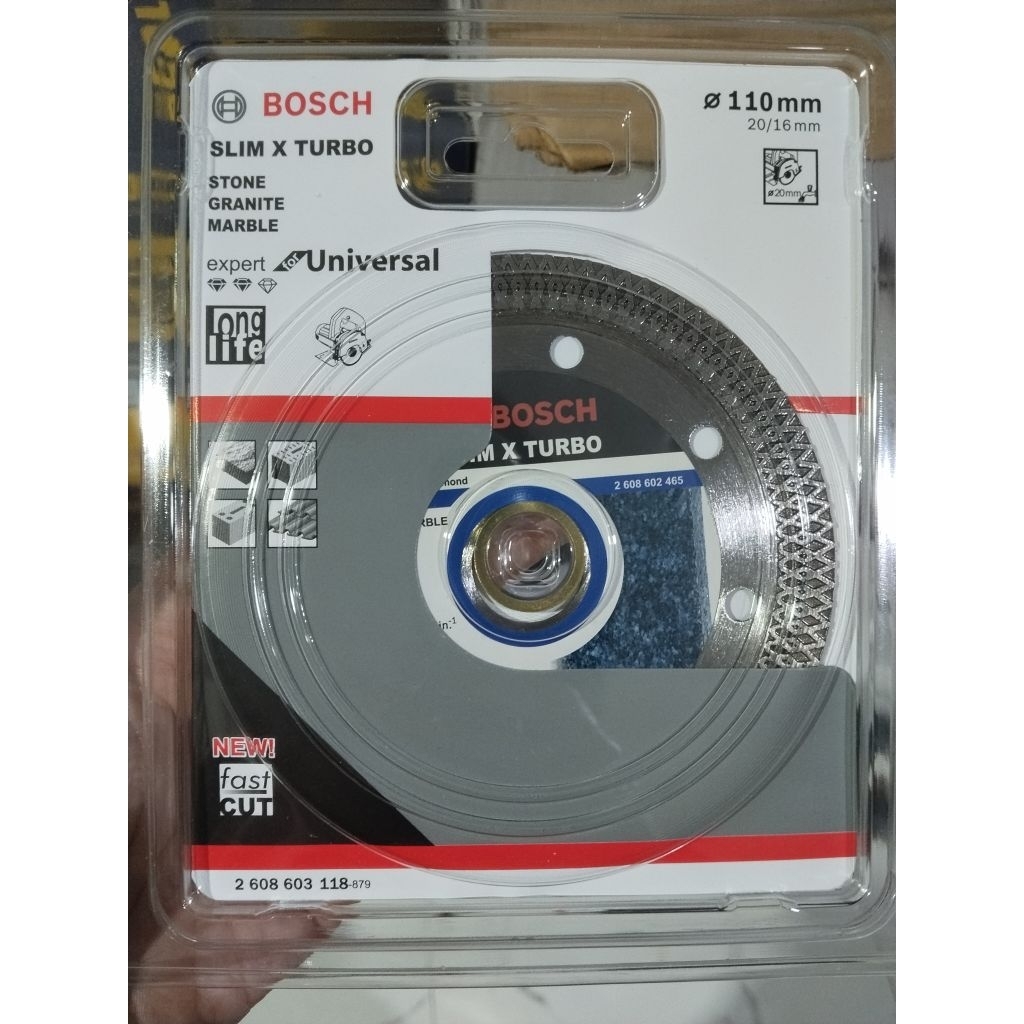 Diamond Wheel BOSCH Batik Turbo 4" / Mata Potong Granit Keramik Slim Wet & Dry - Batik Bosch