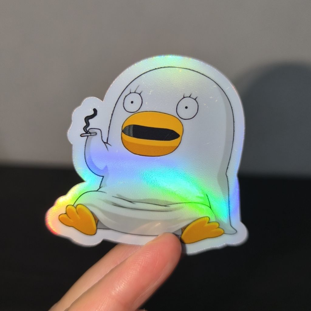 Stiker Hologram Anime Gintama Elizabeth Santai, Stiker Bebek Gintama - GT04