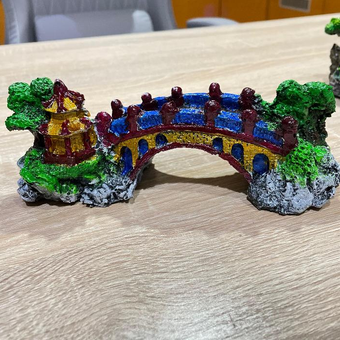 (The Bool's) Jembatan Thailand hiasan aquarium jembatan thailand, dekorasi aquarium jembatan thailan