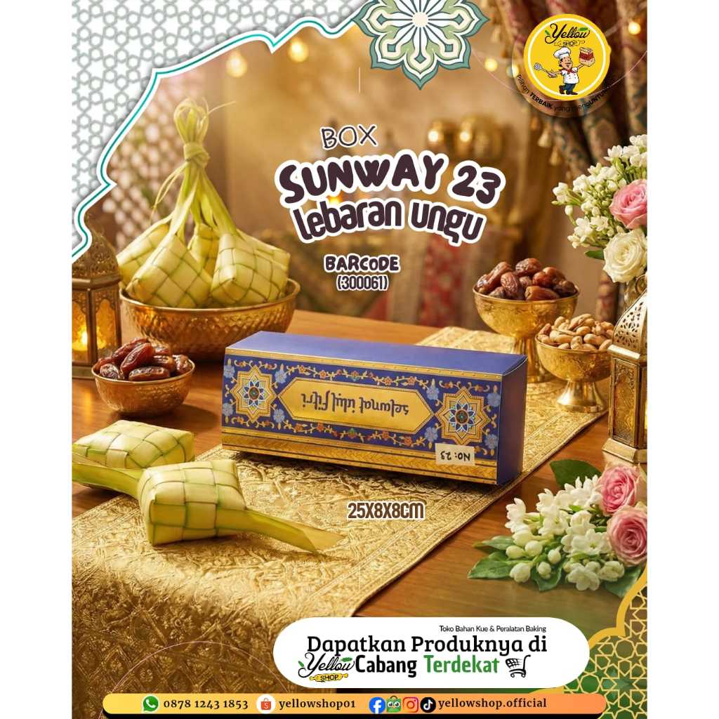 DUS / BOX LEBARAN PARSEL (SUNWAY 23 UNGU)