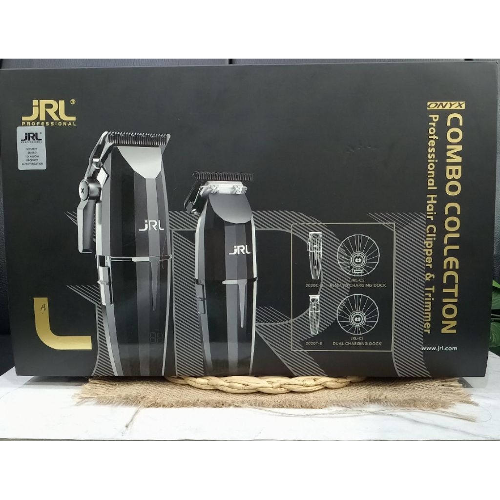 ALAT CUKUR JRL COMBO COLECTION ONYX BLACK ORIGINAL