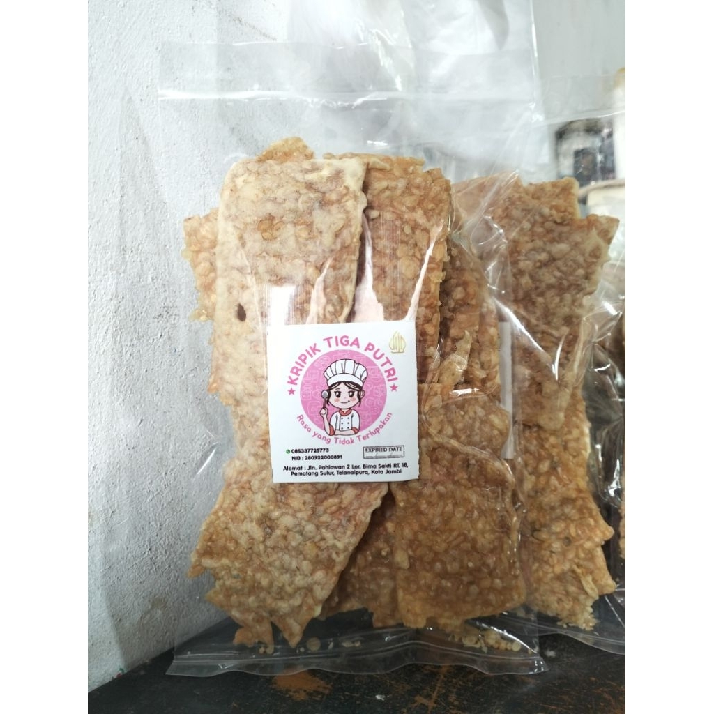 keripik tempe 250gram