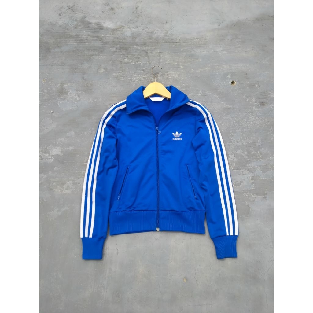 TRACKTOP WARNA BIRU ADIDAS BIG LOGO