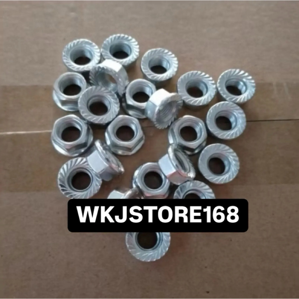 Baut As Roda Depan Belakang Sepeda Kunci 15MM