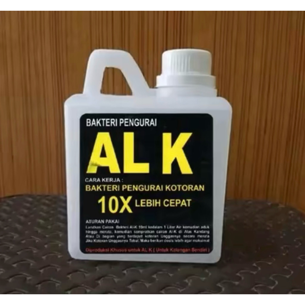 AL K  BAKTERI PENGURAI 10 X LEBIH CEPAT