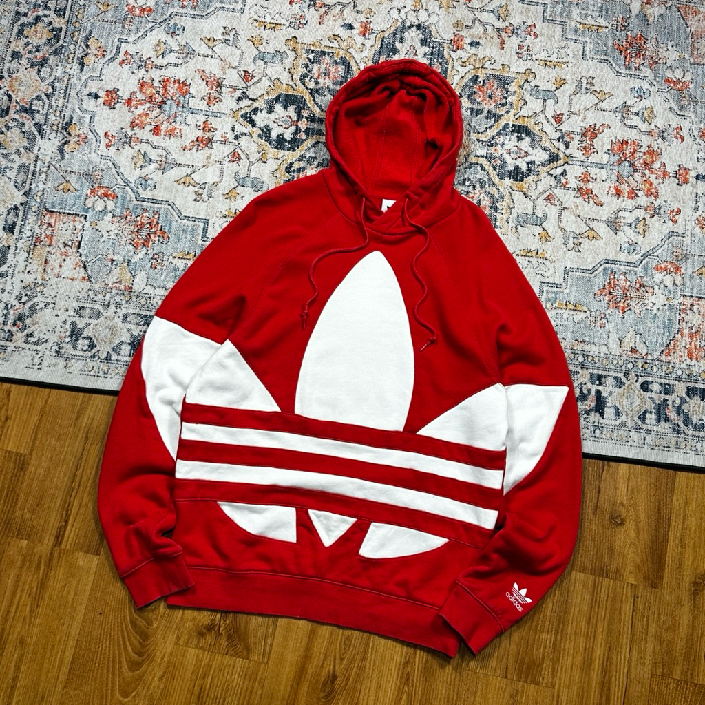 ADIDAS TREFOIL BIG LOGO HOODIE SECOND
