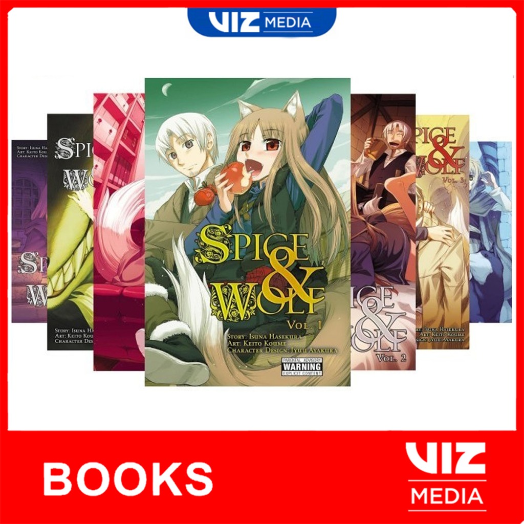 Manga Spice and Wolf (16 book series)