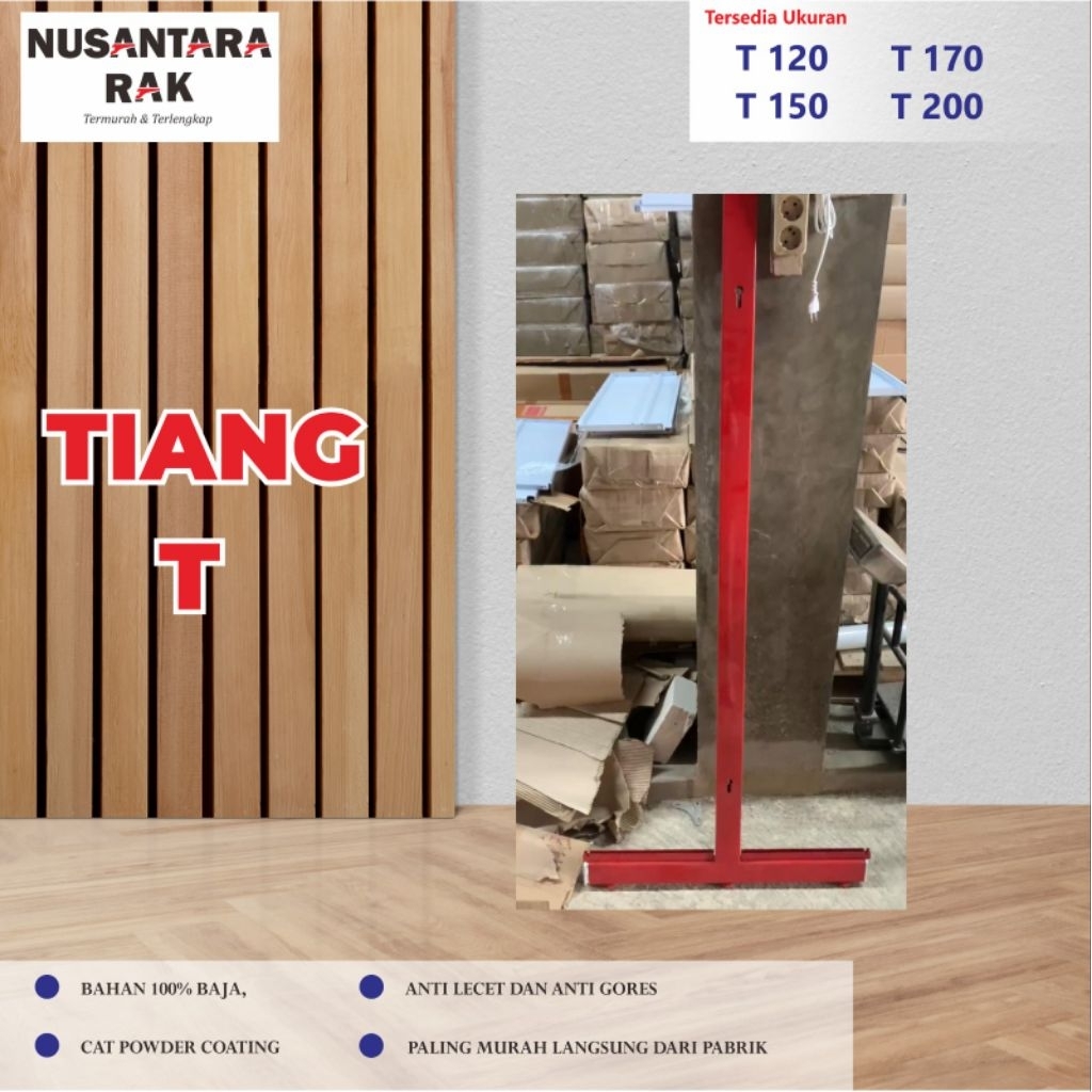 Tiang Rak gondola toko dan minimarket murah