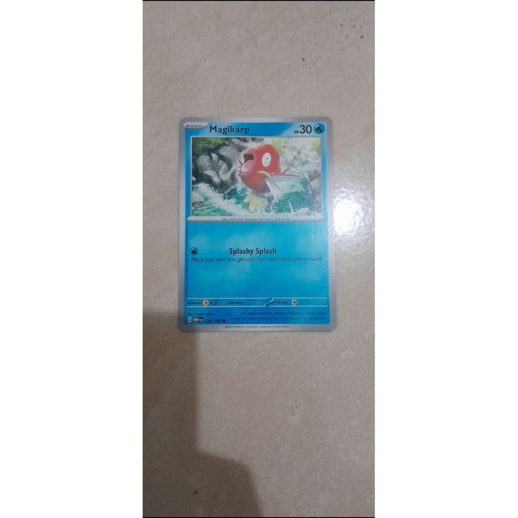 Magikarp Pokemon Card