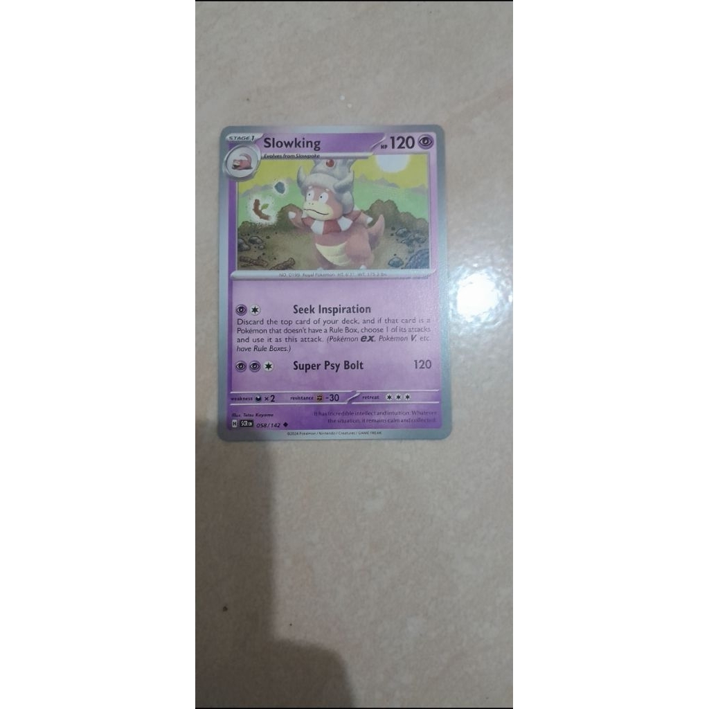 Slowking Pokemon Card